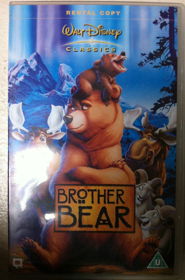 Walt Disney Brother Bear 03 Classic Rare Big Box Uk Vhs On Popscreen