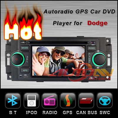 Car DVD Player GPS Navigation Stereo For Dodge Durango Radio TV 6015