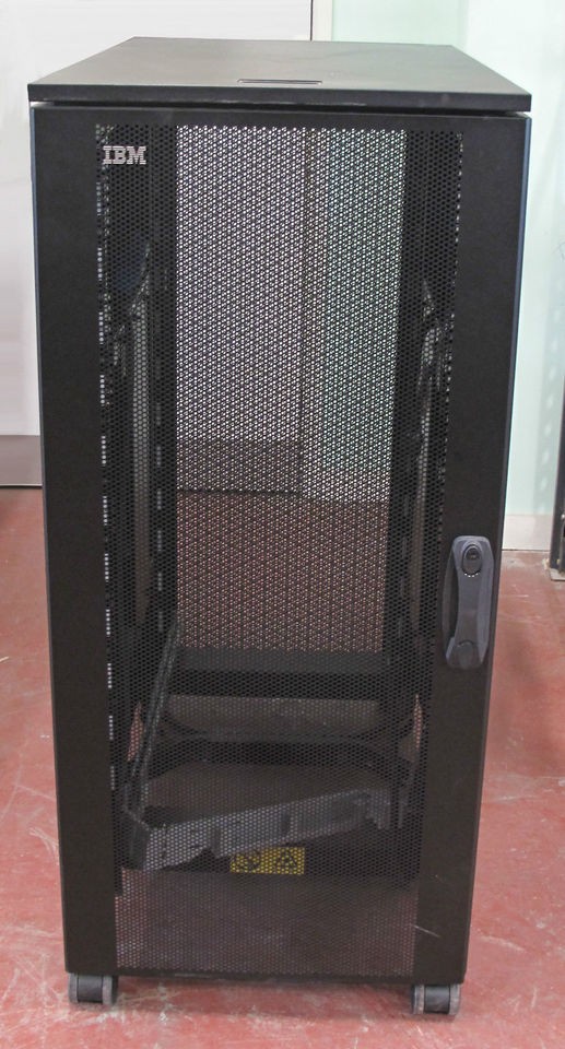 IBM 9306 250 NetBay 25U half height Server Rack Cabinet Enclosure With 
