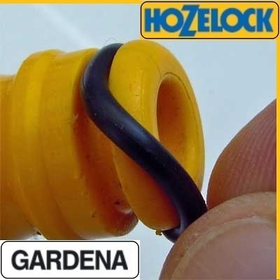 100 Gardena, Hozelock Garden Hose Nozzle Click On Connector O Rings 