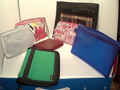   COSMETIC CASES, ORGANIZER, PENCIL CASES, REVLON, CLINIQUE, DAY RUNNER