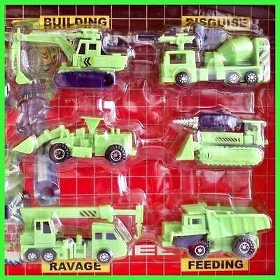 Cybertron Transformer Devastator Construction Vehicles Figure 