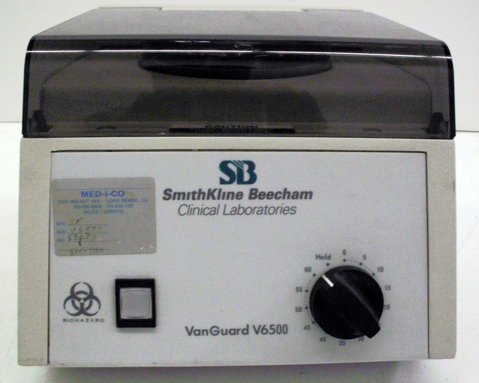 SmithKline Beecham Clinical Laboratories VanGuard V6500 **GENUINE*OEM 