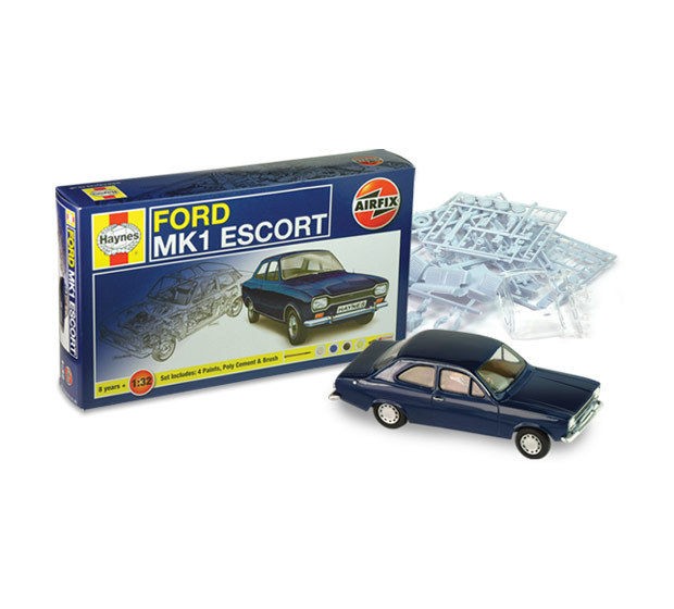 Haynes Airfix Ford Escort Mk1 Car 132 Model Kit