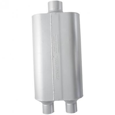 Flowmaster Muffler SUV 50 Series Dual 2 1/4 Inlet/ 3 Outlet Steel EA 