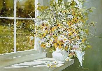 Carolyn Blish   Flowers of The Field Print Internet Low