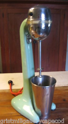 Vintage Hamilton Beach Jadeite Jadite Green Malt Milkshake Mixer 33 M 