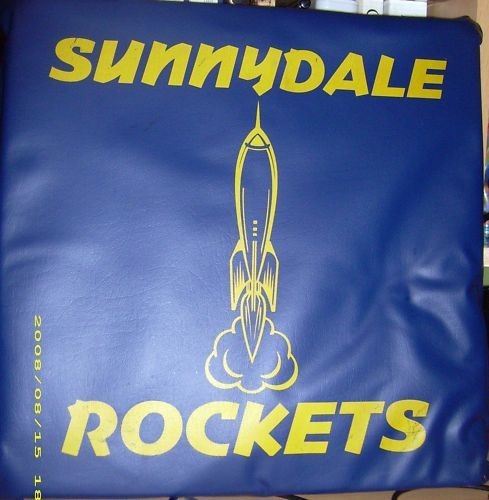 BUFFY TV PROP SUNNYDALE ROCKETS PILLOW /PIN UP S4