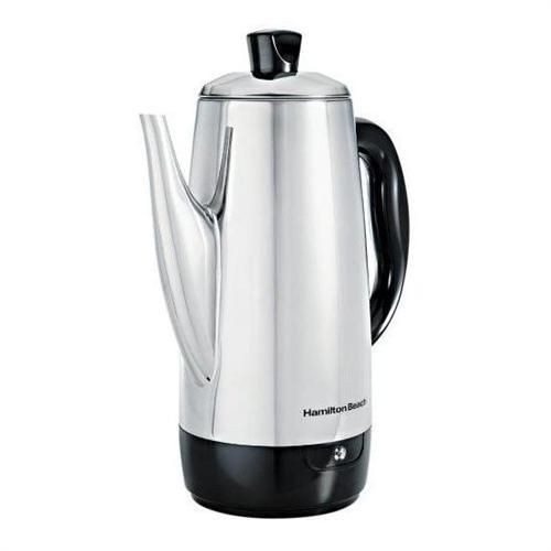 Hamilton Beach (40616) Stainless Steel 12 Cup Percolator