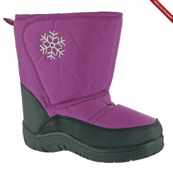 Free PnP) Mirak Iceberg Kids Warmlined Girls Boots