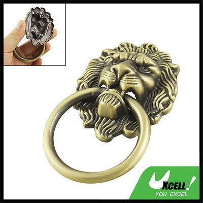   Lion Head Design Kitchen Cupboard Cabinet Door Pull Handle Knobs New