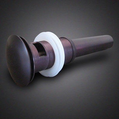 OIL RUBBED BRONZE 1 5/8 SINK POP UP DRAIN W/ OVERFLOW