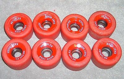 used Roller skate Wheels Metaflex Easy Rider old school wheels Vintage