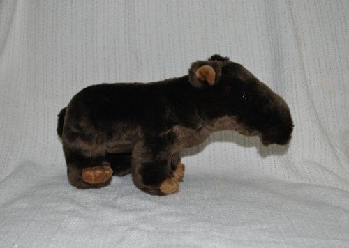 NEW* TAPIR (ANT EATER) SOFT PLUSH STUFFED ANIMAL TOY 25cm/10inch