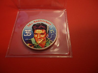 ELVIS PRESLEY 35TH ANNIVERSARY COIN