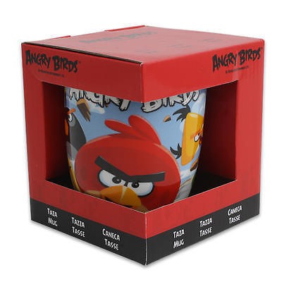 ANGRY BIRDS PORCELAIN MUG IN GIFT BOX or Bulk Available