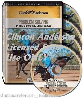   Anderson Problem Solving On Ground Under Saddle horse training 4 DVD