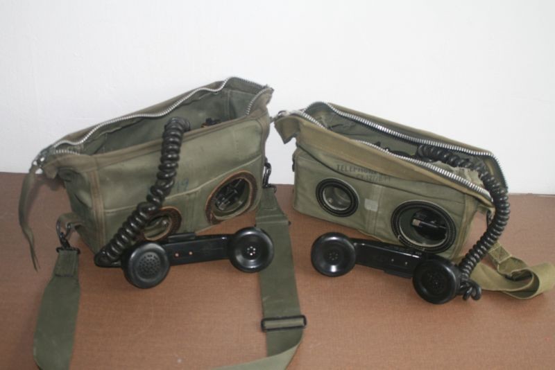 working Field Radio Phones TA 312/PT, Telephone , Military Telephone