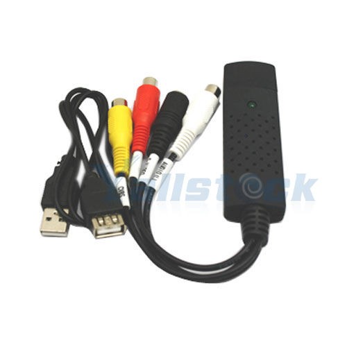 New USB 2.0 TV DVD VHS Video Audio Grabber Capture for Windows 7 XP