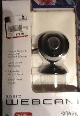 Brand New MICRO Innovations Basic Webcam IC014C. Windows Compatible