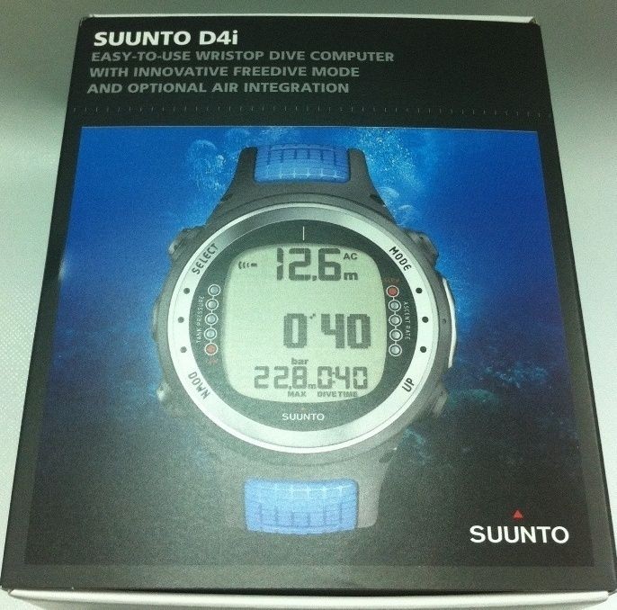 SUUNTO D4i Dive Computer Diving Watch Plus Free Computer Interface 