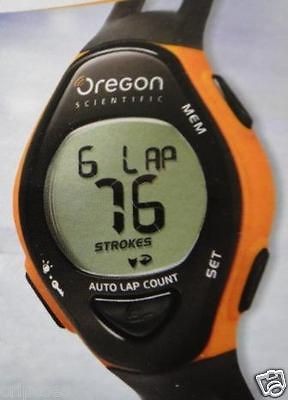 NEW OREGON SCIENTIFIC Swim Watch Model SW202, swimming, swimwatch