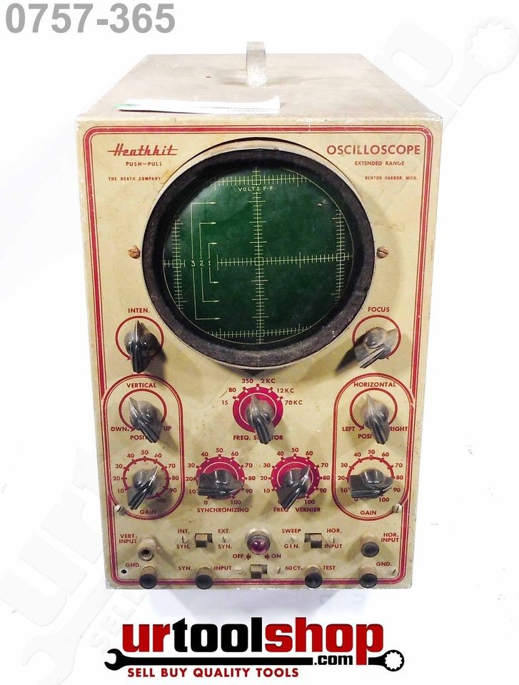 heathkit oscilloscope in Business & Industrial