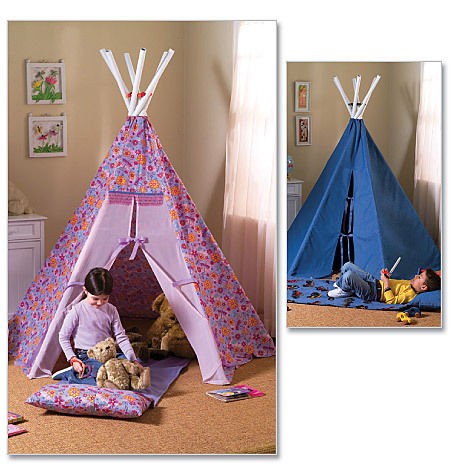 CHILDS TEEPEE tee pee wigwam TENT PLAY SEWING PATTERN