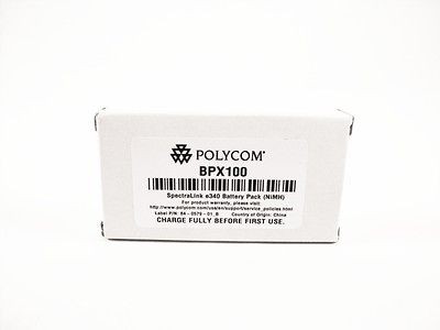 Polycom SpectraLink e340 Battery Pack NIMH BPX100 NEW