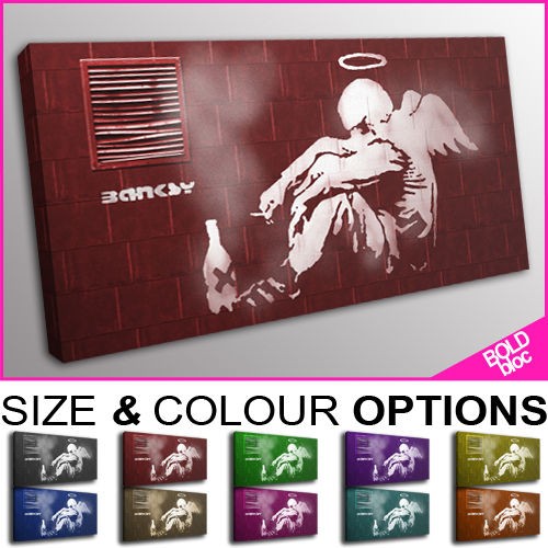 PREMIUM NEW   BANKSY Fallen Angel   10 COLOURS / SIZES