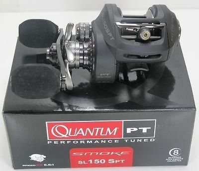 QUANTUM PT SMOKE SL150 SPT 6.61 SPEED XS BAITCAST REEL