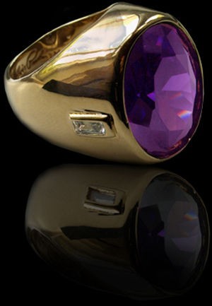 Elvis Presley   Amethyst Ring