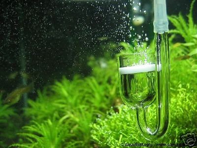 Nano Glass CO2 Diffuser for Aquarium Skimmer Plant Tank