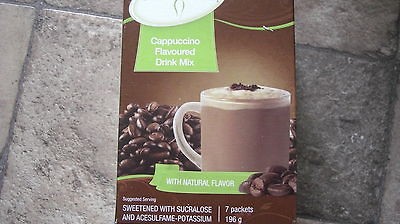BOX IDEAL PROTEIN CAPPUCCINO FLAV DRINK MIX 7 PACKETS 18G PROTEIN 