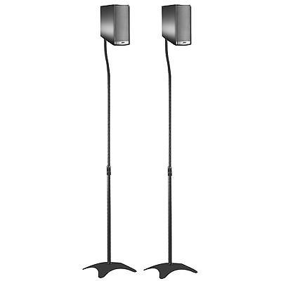   Surround Sound Speaker Stands for Bose Sony Yamaha Klipsch (Black