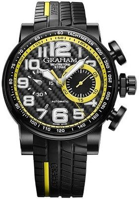 Graham 2BLDC.B28A Silverstone Stowe Racing Chronograph Automatic New 