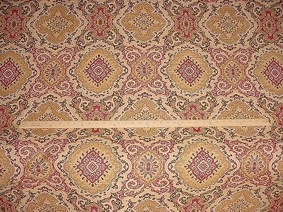 2y PINDLER MAGNIFICENT GOLD AND RED PERSIAN KILIM DRAPERY 