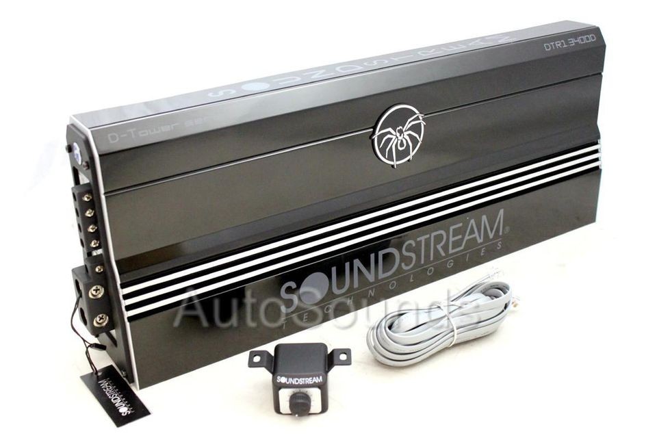 New Soundstream D Tower DTR1.3400D 6000 WATT MAX Amplifier Class D 