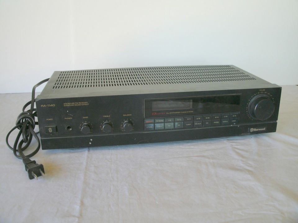 VINTAGE, SHERWOOD AM/FM RECEIVER, RA 1140