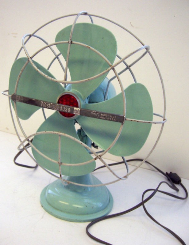 VINTAGE WESTINGHOUSE ART DECO ELECTRIC FAN MODEL A010