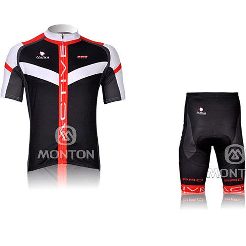 2012 Cycling Bicycle BIKE Comfortable outdoor Jersey + Shorts size M 