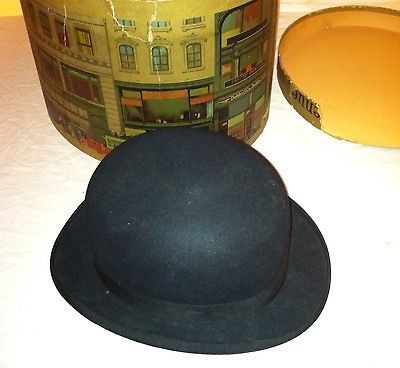 Antique John J. Hayes Masterfelt Derby Hat Size 7 1/4