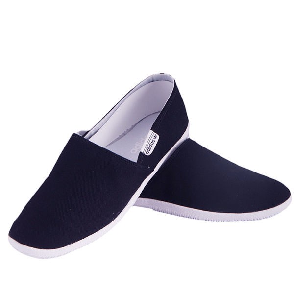   AdiDrill Canvas PlimSolls Espadrilles Pumps Trainers Navy Blue Size