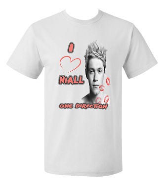 Love Niall Horan Short or Long Sleeve Tee T shirt Teen One Direction 