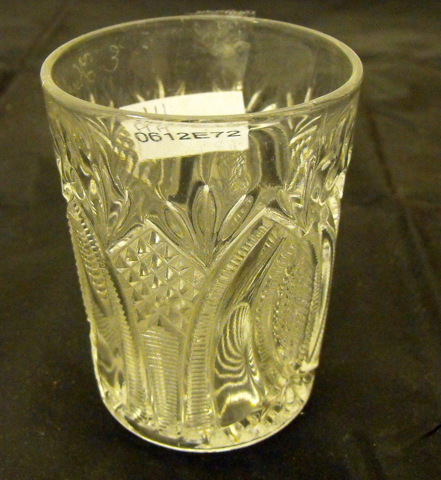 pressed glass spooner in Glassware