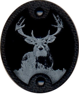 Remington 700 Gun Stock Grip Cap White Tail Deer