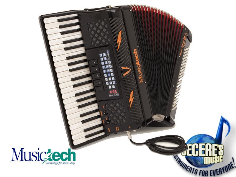 Musictech Digital Self Amplified Midi Accordion, Made in Italy