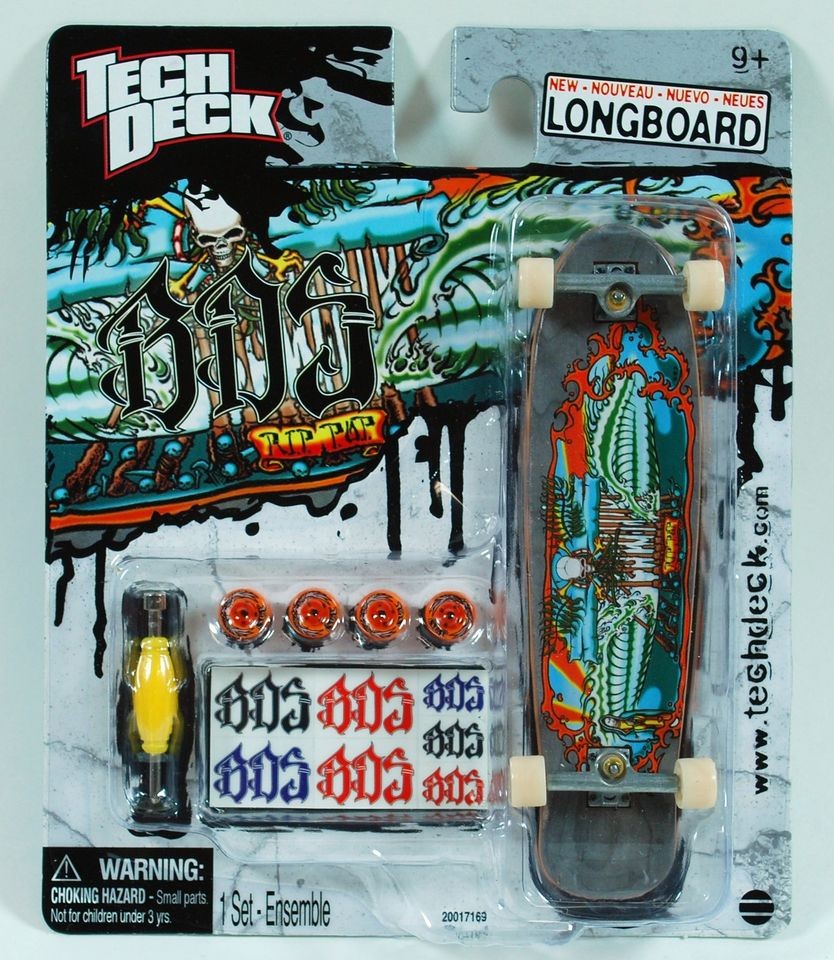 TECH DECK EXCLUSIVE 120mm LONGBOARD BDS SKATEBOARD NEW VHTF