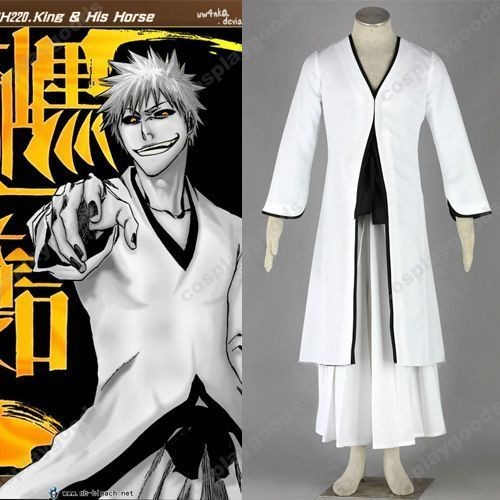   Bleach Kurosaki Ichigo halloween Cosplay Costume Tailored any size