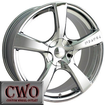 16 Chrome Touren TR9 Wheels Rims 4x100/4x114.3 4 Lug Civic Integra 